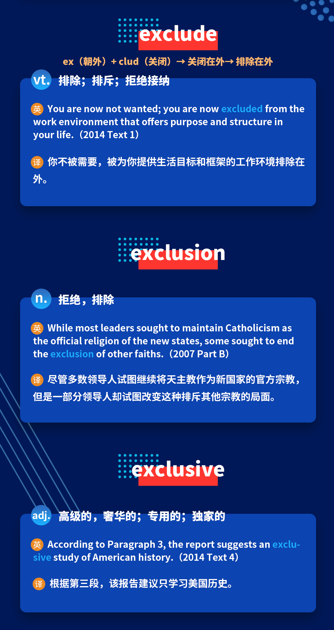 考研英语培训班带你进行考研英语词汇词根词缀记忆-club等记忆