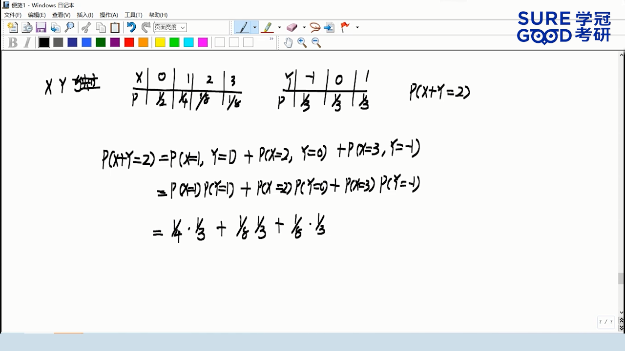 学冠考研数学每日一题