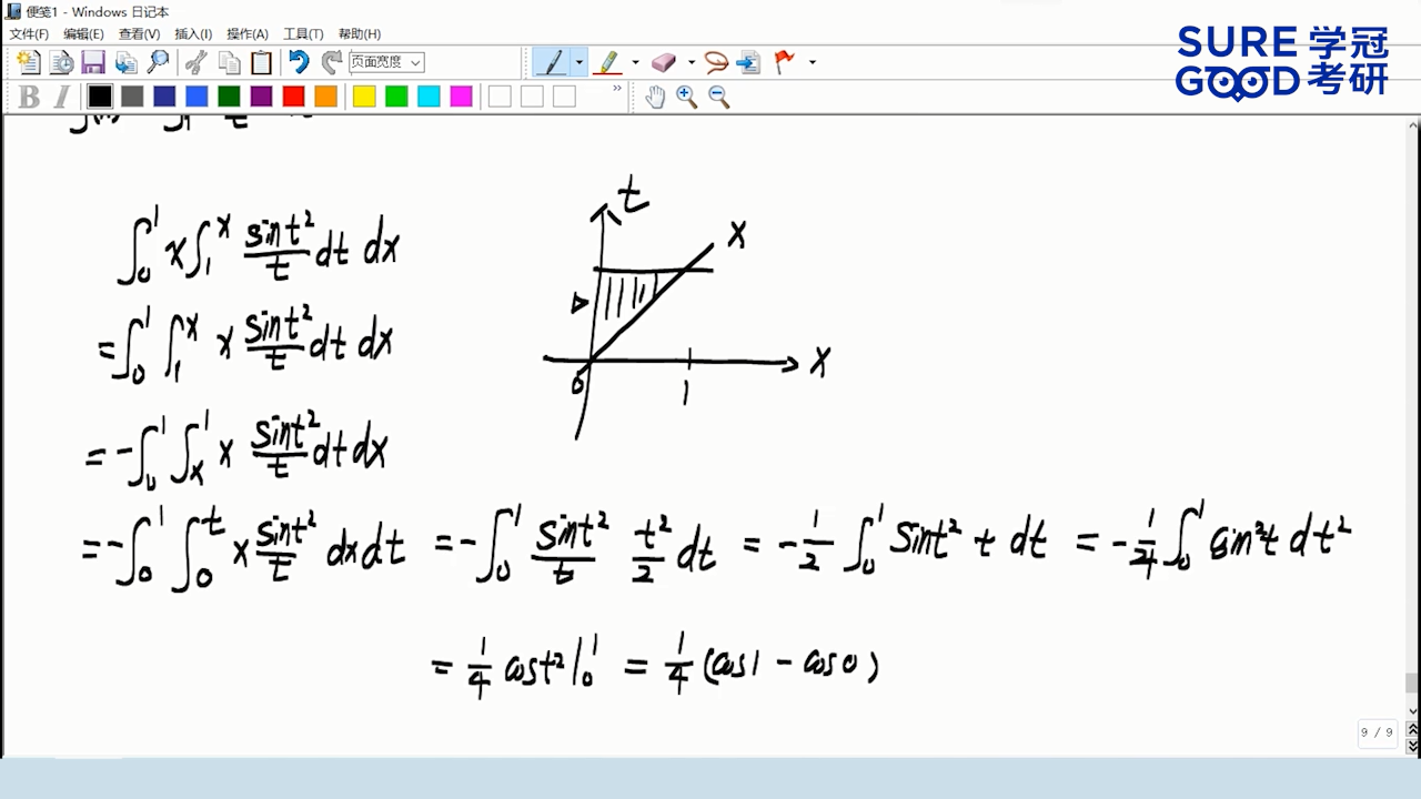 学冠考研数学每日一题