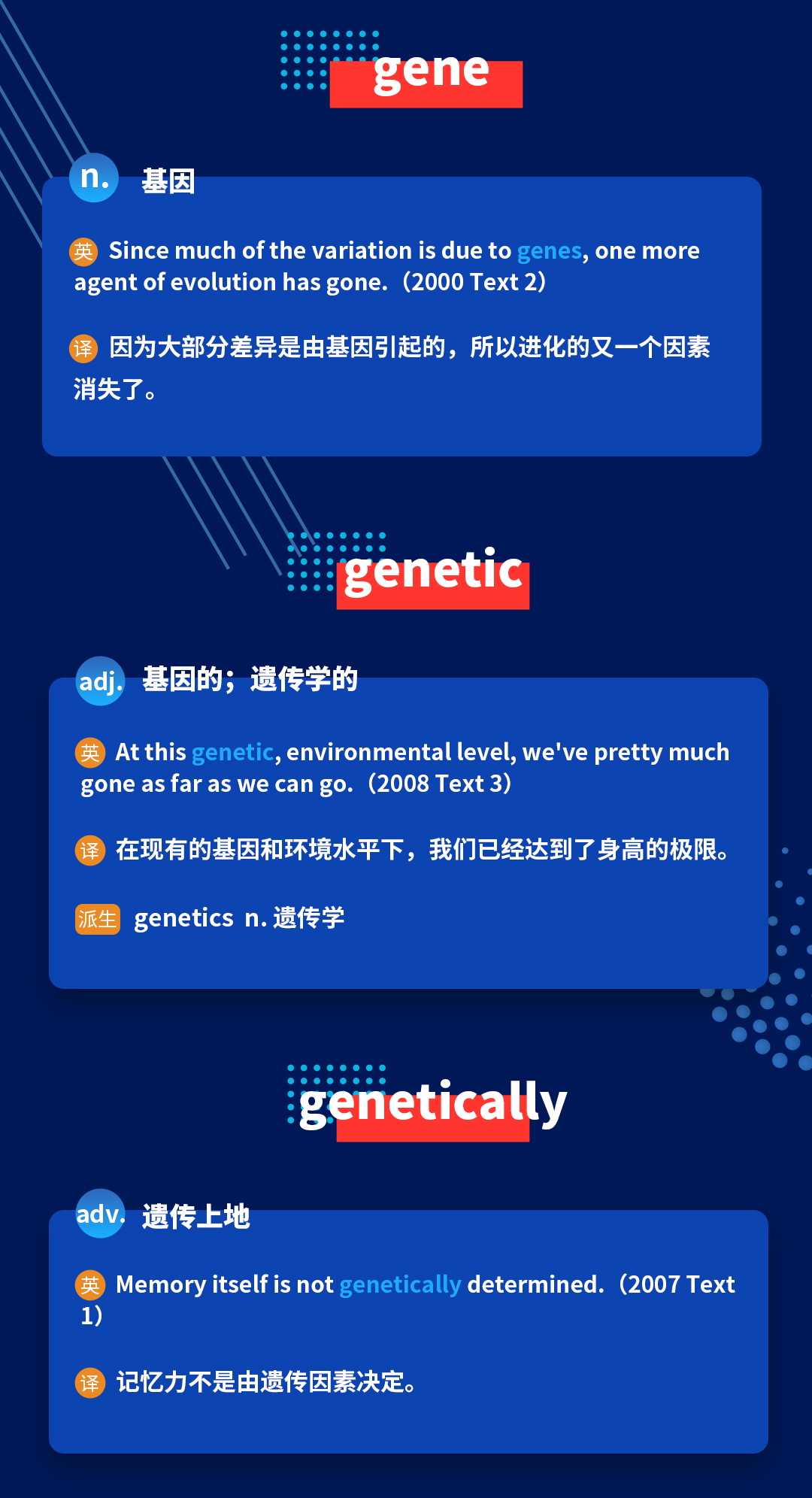 学冠教育带你进行考研英语词根词缀gen的记忆